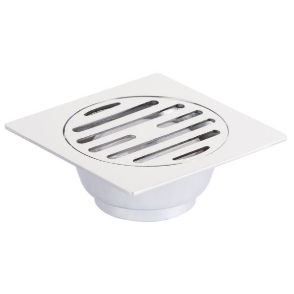 Anti Odour Floor Shower Drain Vertical Outlet 40mm Diameter Grade 304