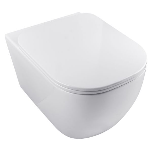 Attache Wall Mounted Rimless WC And Seat