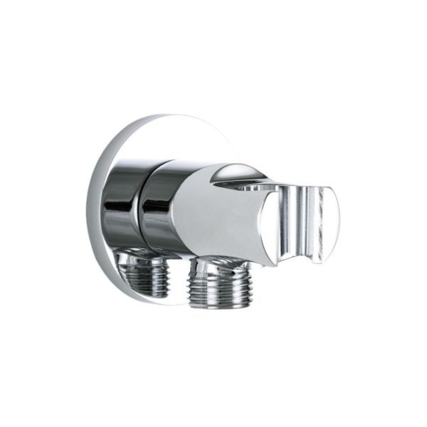 Round Shower Outlet And Bracket - Image 2