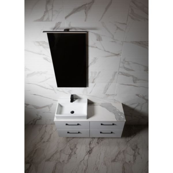 Zephyr Wall Mounted Double Drawer Vanity Unit - Image 3