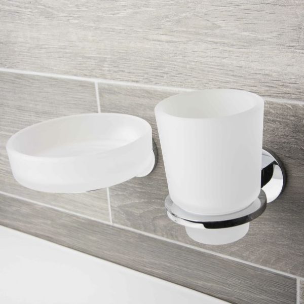 Windemere Wall Mounted Tumbler And Holder - Image 4